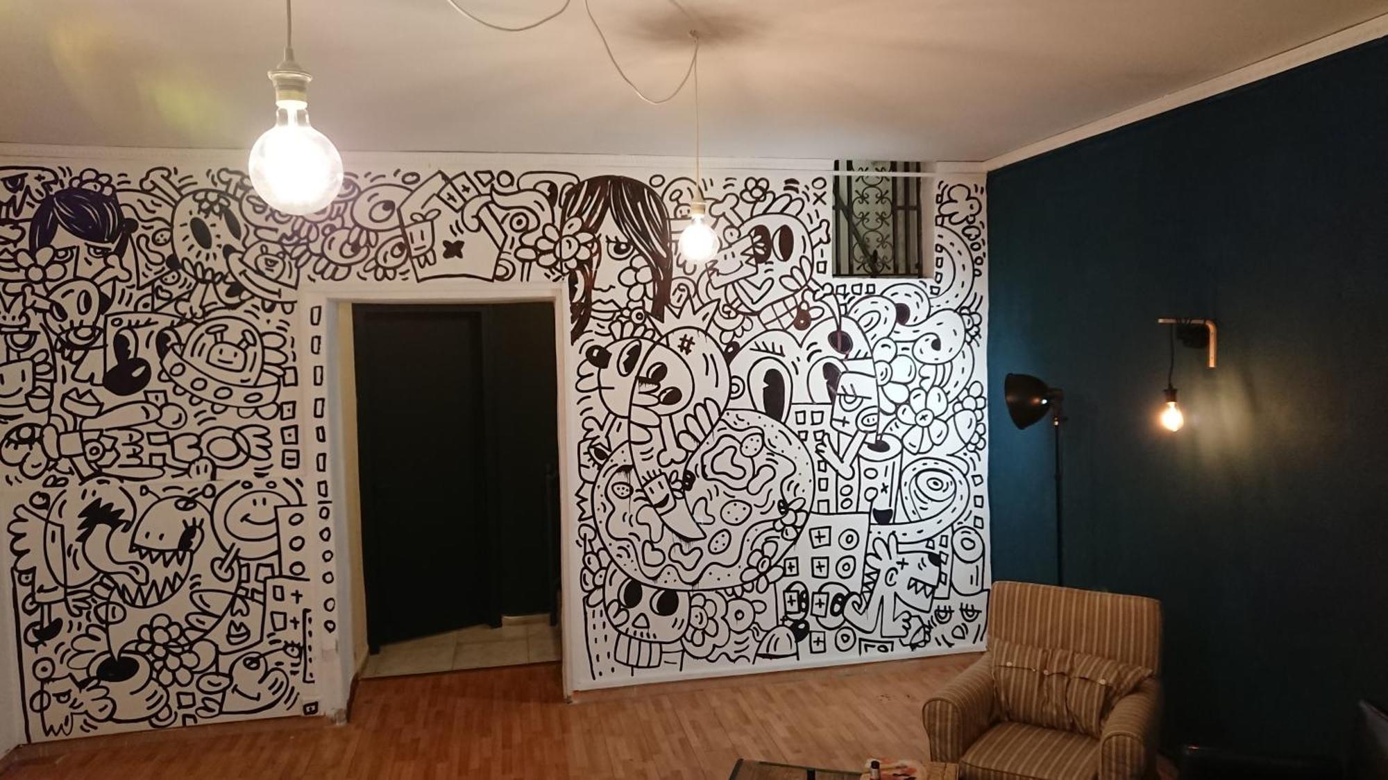 Art House In The Artist Workspace In The Center Villa Napoli Dış mekan fotoğraf